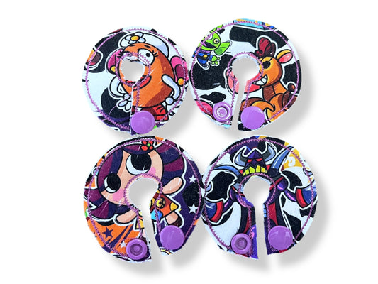 G tube Pads, Feeding tube pads, Set of G-tube covers, g-tube cover, gtubes,