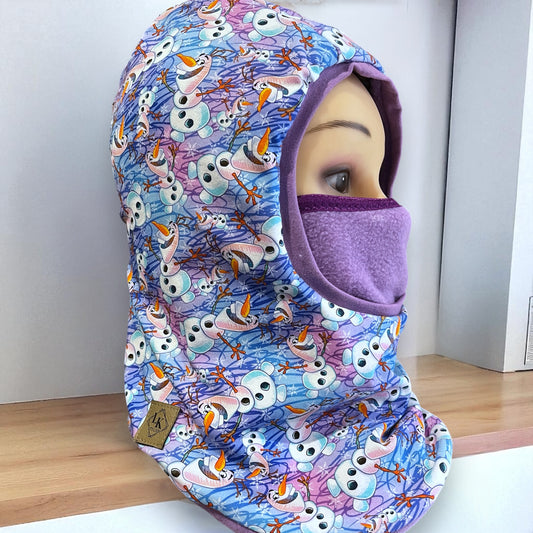 Child Balaclava, Fleece Hood, Winter Apparel