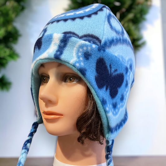 Youth Butterfly Fleece Cap