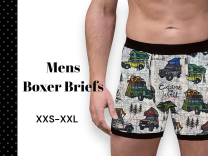 Custom Mens Boxer Briefs