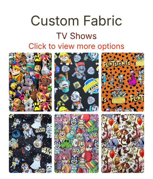 Custom Fabric - TV SHOWS