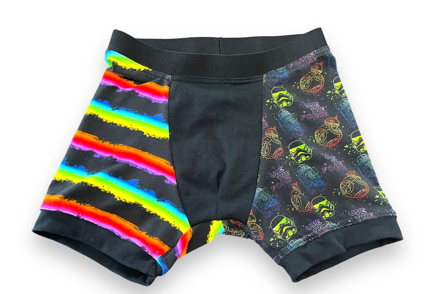 Mens Medium Rainbow Droid Boxer Briefs