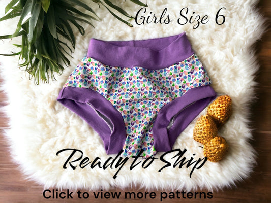 Girls Size 6 Briefs